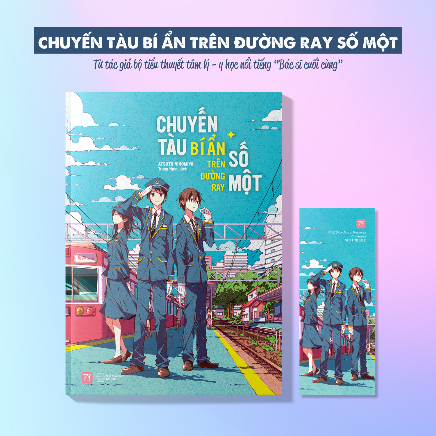 bộ sách chuyến tàu bí ẩn trên đường ray số một + đường ray số hai và món đồ bị thất lạc (bộ 2 cuốn) - tặng kèm 2 bookmark + 2 postcard - Ảnh 3