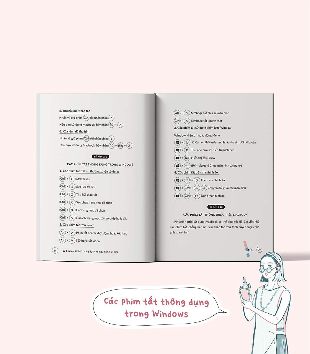 Bộ
						
										
										[Sách Đồng Giá 40K] 128 Mẹo Cải Thiện Năng Lực Cho Người Mới Đi Làm - Từ "Amateur" Đến Chuyên Nghiệp - Ảnh 5