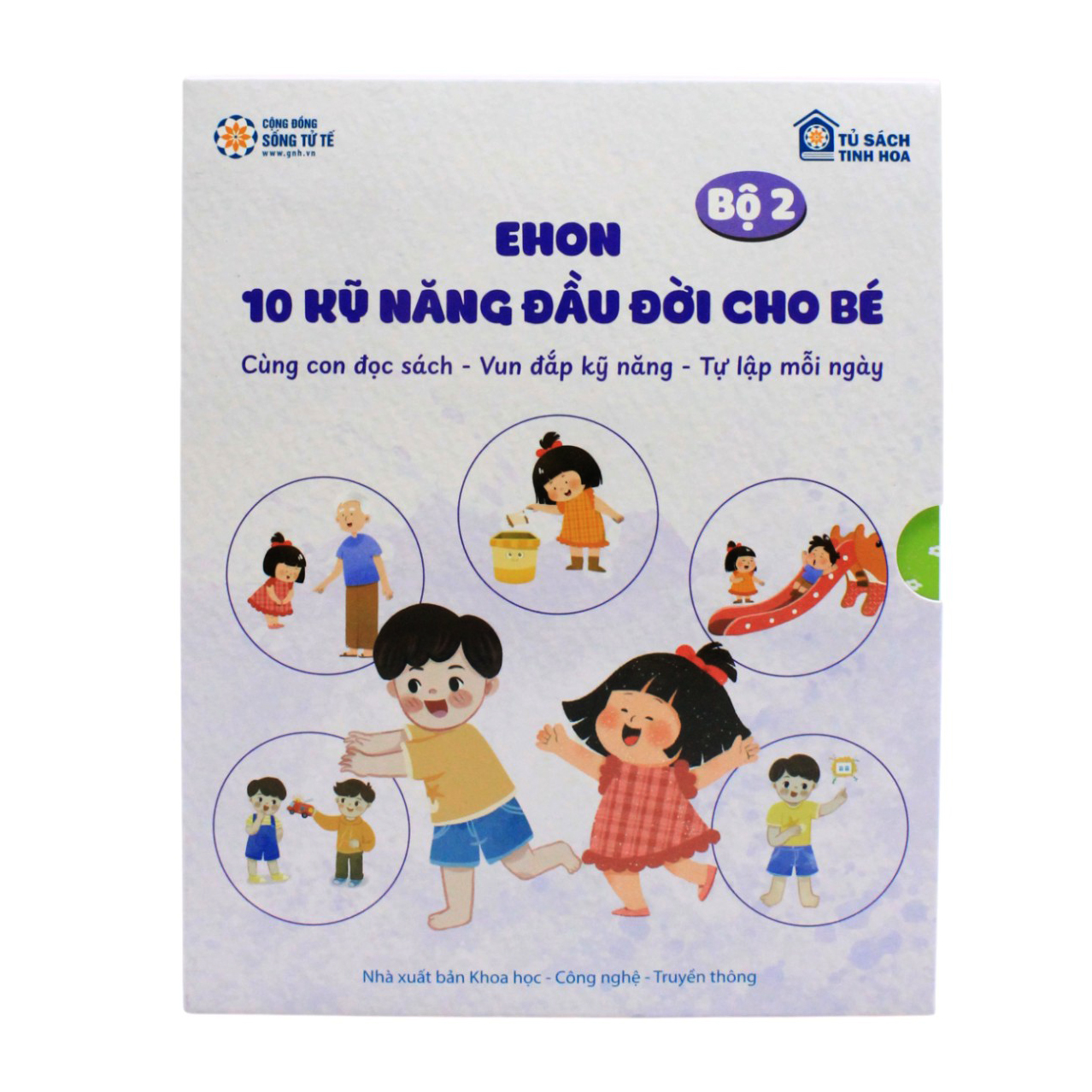 Bo Sach Ehon - 10 Ky Nang Dau Doi Cho Be - Bo 2 (Bo 5 Cuon) - Ảnh 9