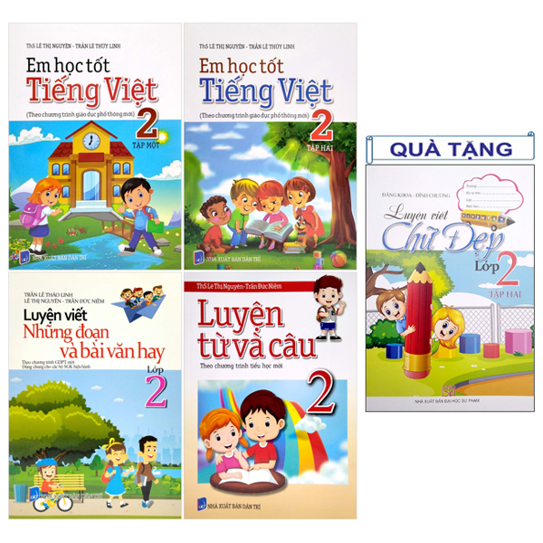 Bộ Sách Em Học Giỏi Tiếng Việt 3 (Bộ 3 Cuốn) - Tặng Kèm Sách Luyện Viết Chữ Đẹp Lớp 3 - Tập 1 + Tập 2 - Ảnh 2