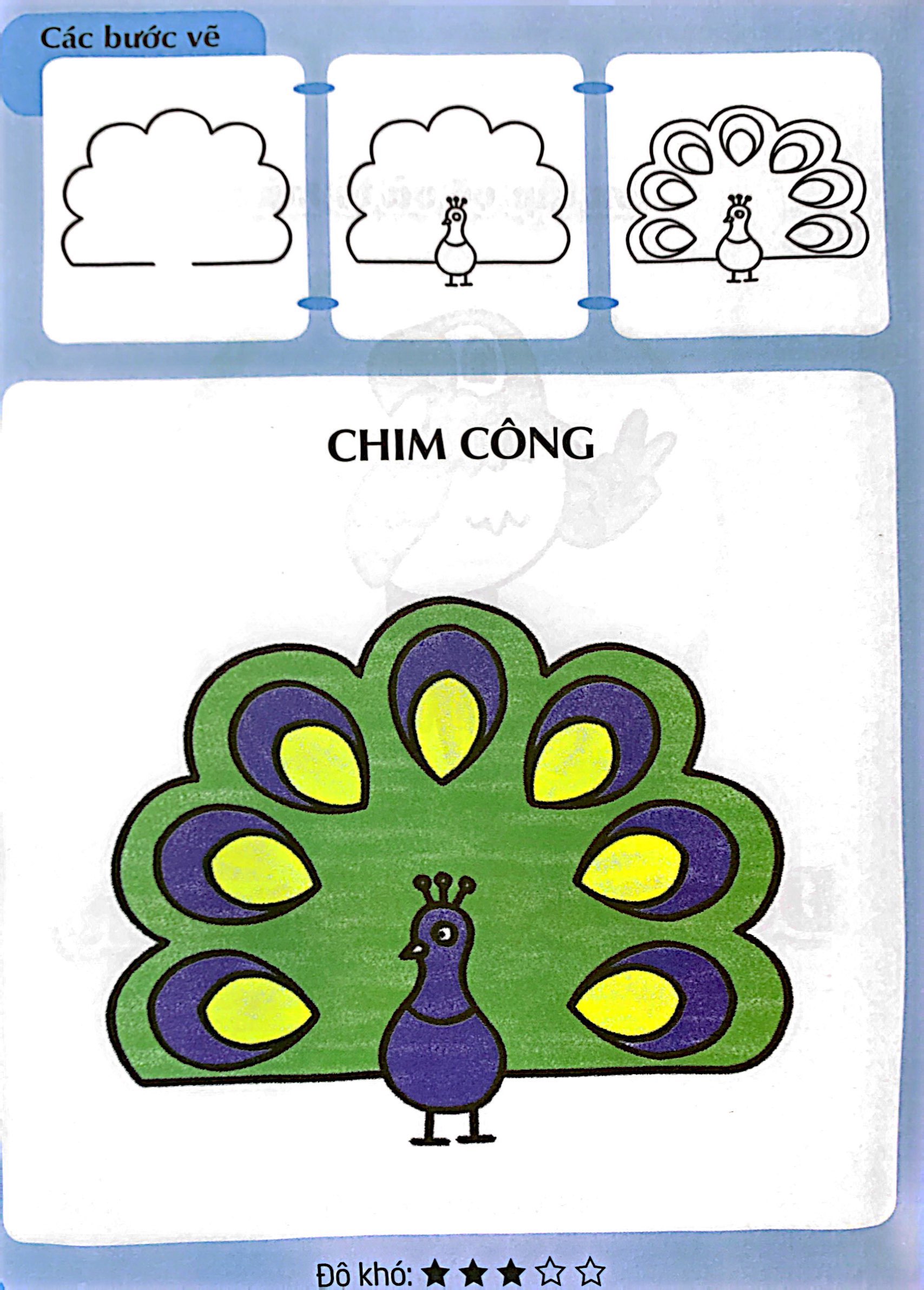 bộ sách em tập vẽ và tô màu (túi 8 cuốn) - Ảnh 11
