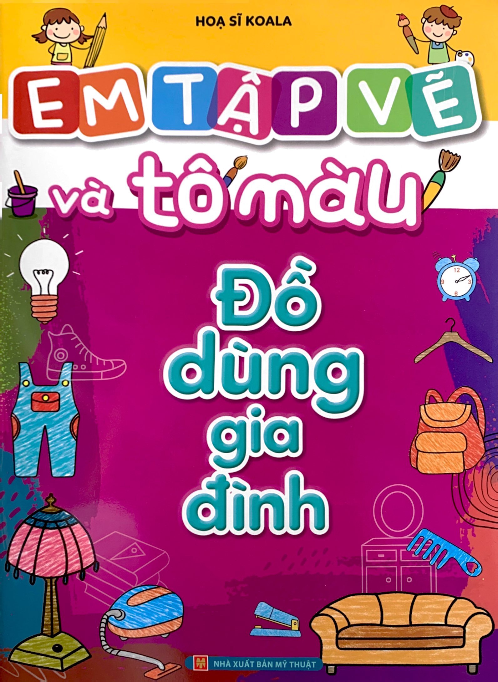 bộ sách em tập vẽ và tô màu (túi 8 cuốn) - Ảnh 6