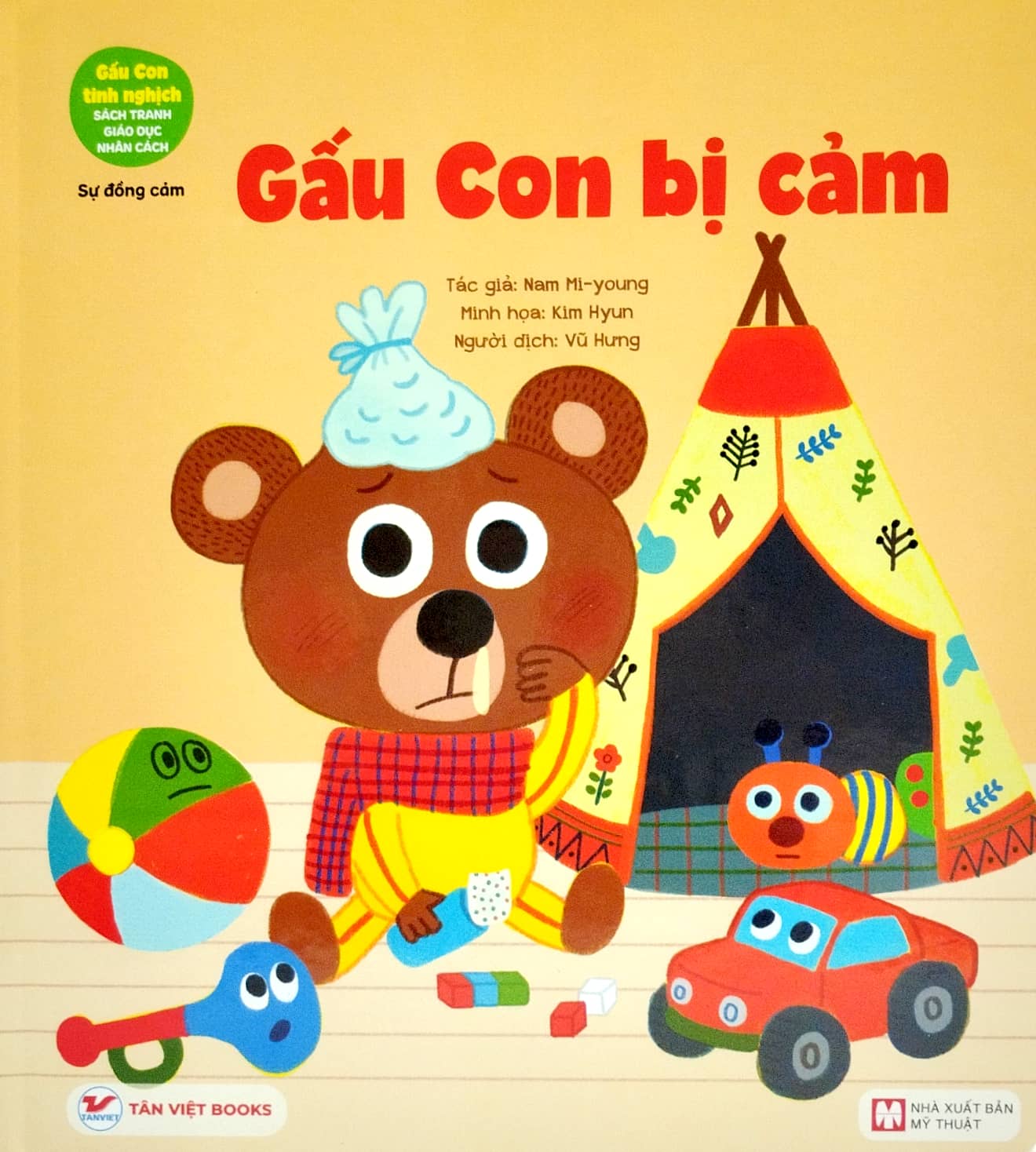 bộ sách gấu con tinh nghịch - bìa cứng (bộ 5 cuốn) - Ảnh 3
