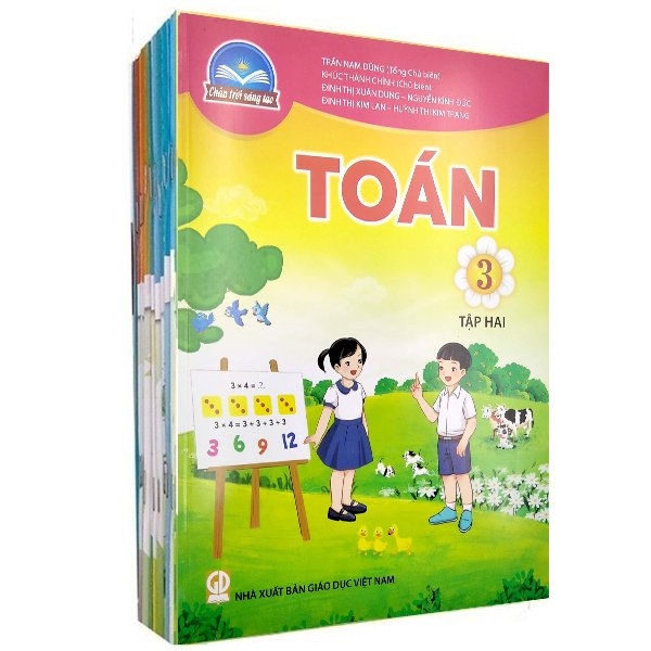 bộ sách giáo khoa bộ lớp 3 - chân trời sáng tạo - sách bài học (bộ 12 cuốn) (mỹ thuật bản 1) (chuẩn)