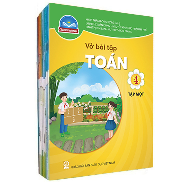 Bo
						
										
										Sach Giao Khoa Bo Lop 4 - Chan Troi - Sach Bai Tap (Bo 12 Cuon) (My Thuat Ban 2) (Chuan)