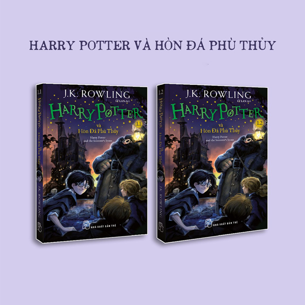 bộ sách harry potter tập 1 - khổ nhỏ (bộ 2 cuốn)