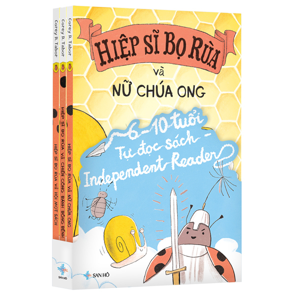 bộ sách hiệp sĩ bọ rùa (bộ 3 cuốn)