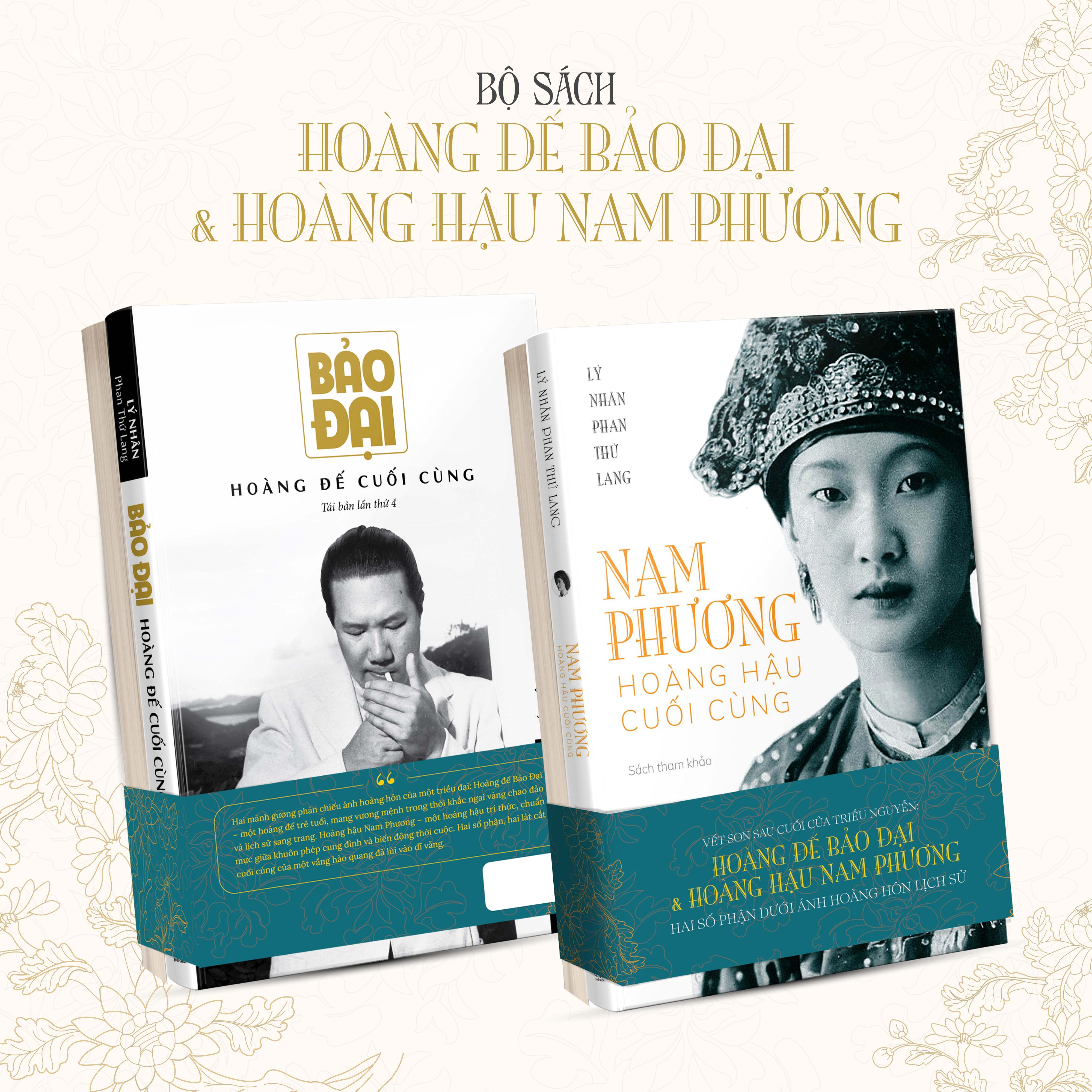 Bo Sach Hoang De Bao Dai + Hoang Hau Nam Phuong (Bo 2 Cuon) - Ảnh 2