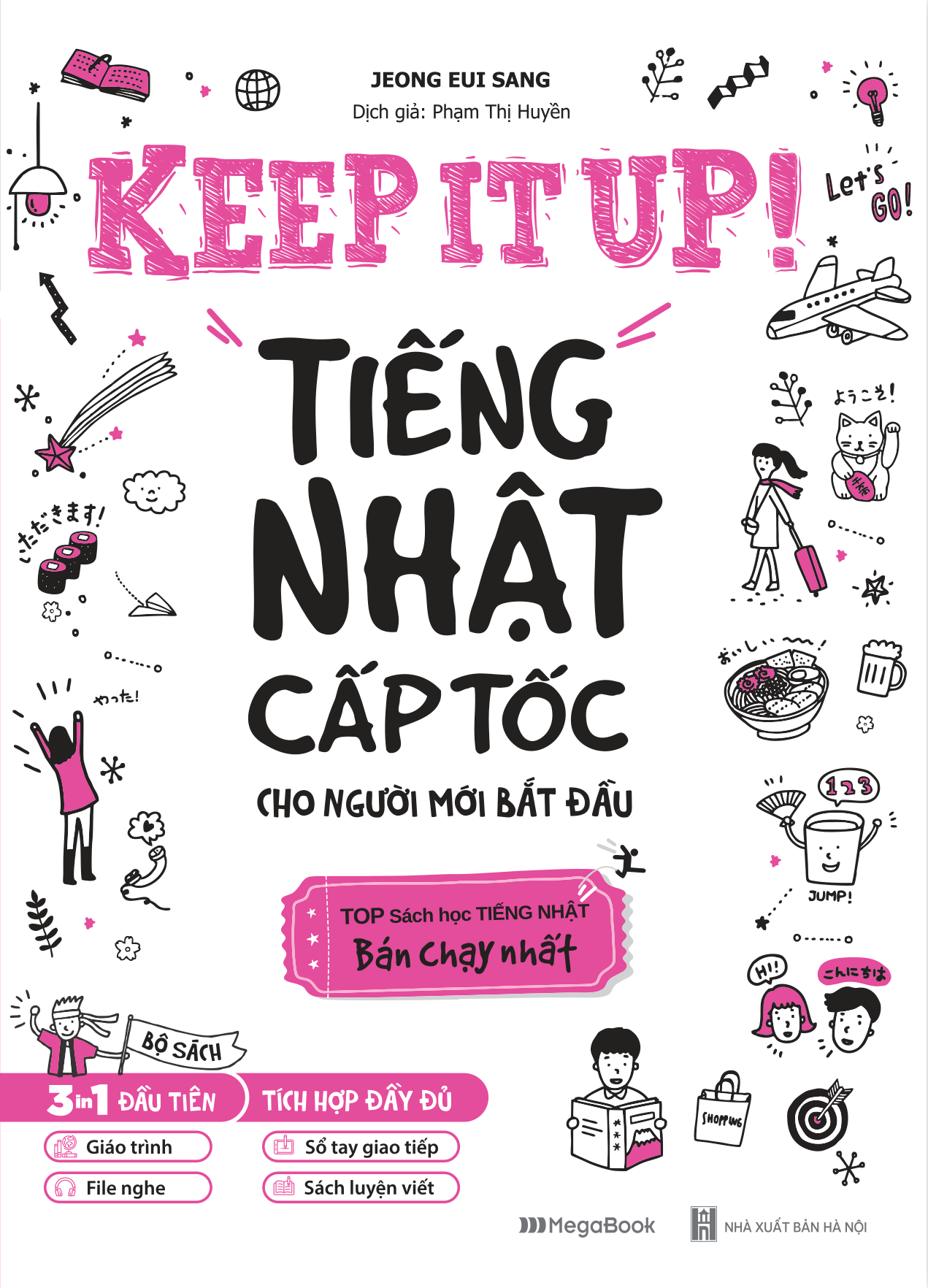 bộ sách keep it up - tiếng nhật cấp tốc cho người mới bắt đầu (bộ 2 cuốn) - Ảnh 3