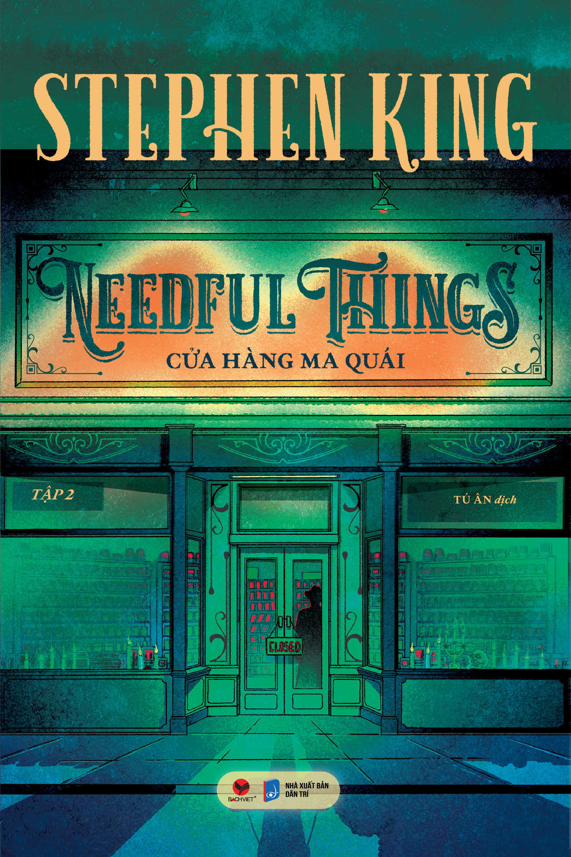 bộ sách needful things - cửa hàng ma quái - tập 1 + tập 2 (bộ 2 tập) - Ảnh 3