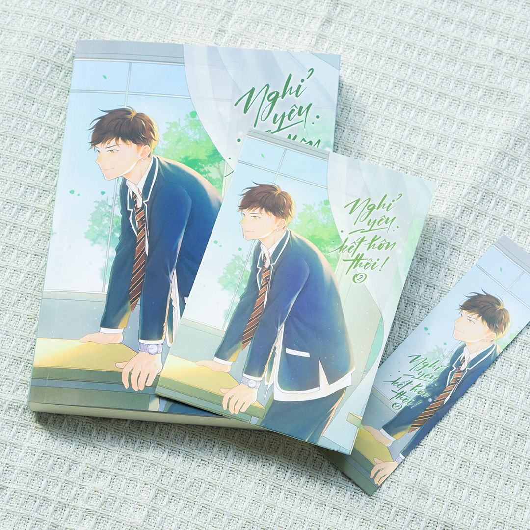 Bộ Sách Nghỉ Yêu, Kết Hôn Thôi! - Tập 1 + Tập 2 (Bộ 2 Tập) - Bản Đặc Biệt - Tặng Kèm 2 Bookmark + 2 Postcard Bồi Cứng - Ảnh 5
