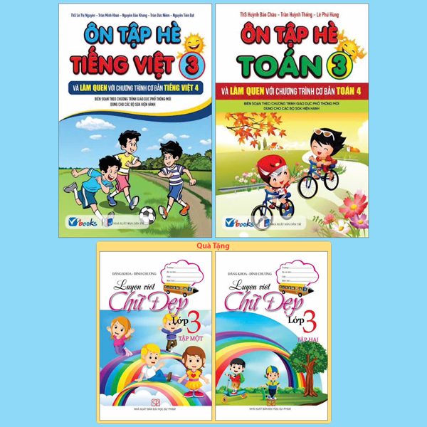 Bộ Sách Ôn Tập Hè Tiếng Việt 1 + Ôn Tập Hè Toán 1 (Bộ 2 Cuốn) - Tặng Kèm Sách Luyện Viết Chữ Đẹp Lớp 1 - Tập 1 + Tập 2 - Ảnh 12