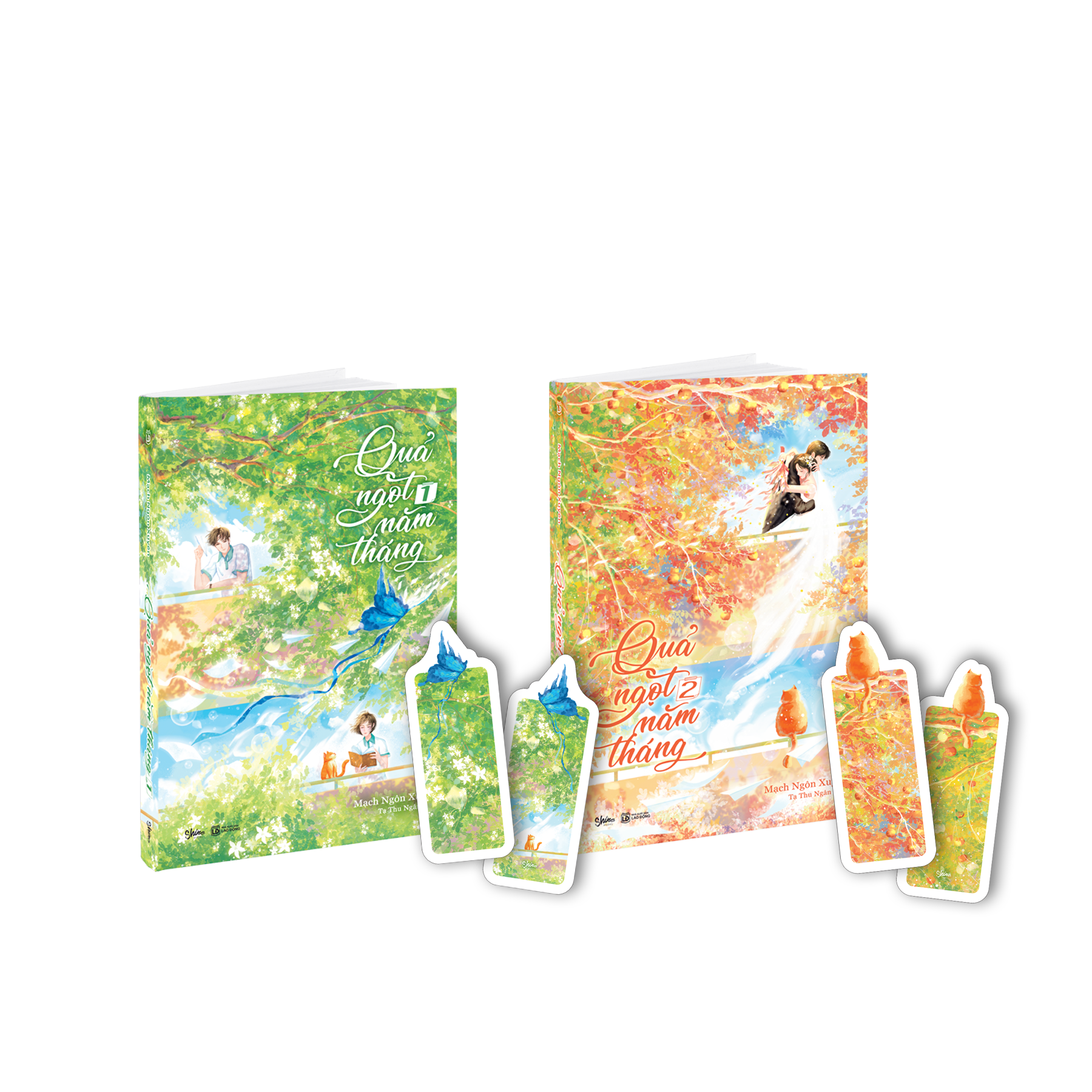 Bộ Sách Quả Ngọt Năm Tháng - Tập 1 + Tập 2 (Bộ 2 Tập) - Tặng Kèm 2 Bookmark Cán Màng Lụa Ánh Ngọc Trai - Ảnh 3