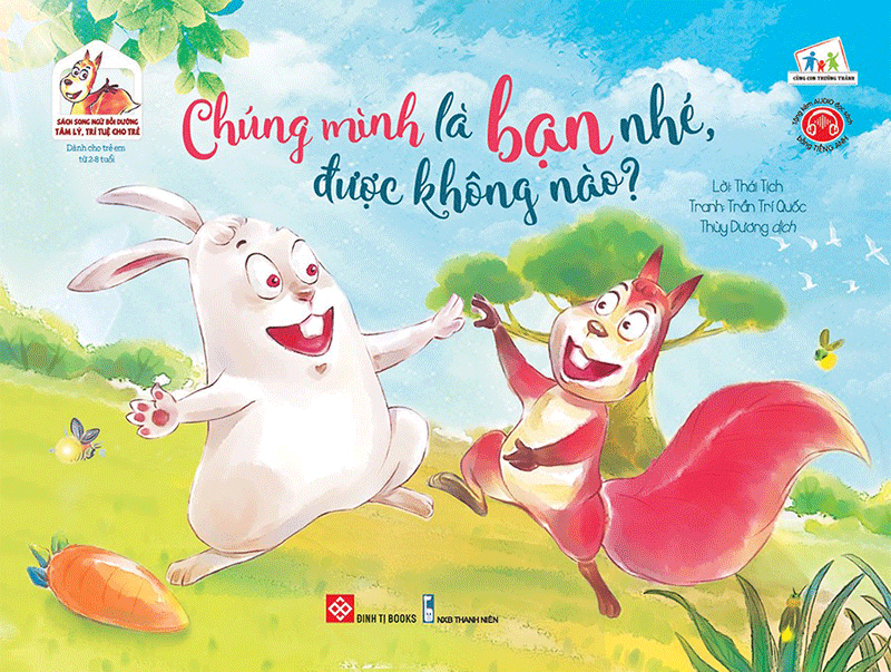 bộ sách sách song ngữ bồi dưỡng tâm lý, trí tuệ cho trẻ (bộ 4 cuốn) - Ảnh 8