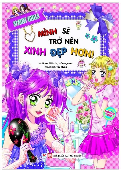bộ sách smart girls - cuộc thi âm nhạc k-pop + mình sẽ trở nên xinh đẹp hơn + tớ sẽ trở thành người được yêu mến (bộ 3 cuốn) - Ảnh 2