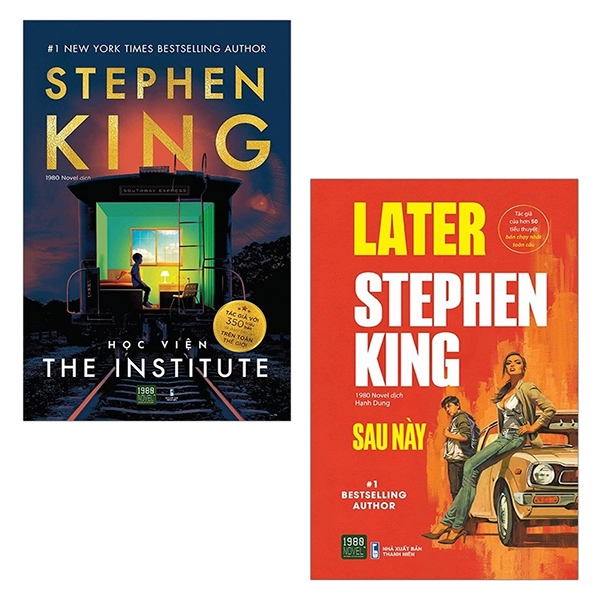 bộ sách stephen king: học viện + sau này (bộ 2 cuốn)