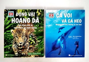 bộ sách thế nào và tại sao: cá voi và cá heo - những con thú khổng lồ ôn hòa + động vật hoang dã cần được bảo vệ trước nguy cơ tuyệt chủng (bộ 2 cuốn) - Ảnh 4