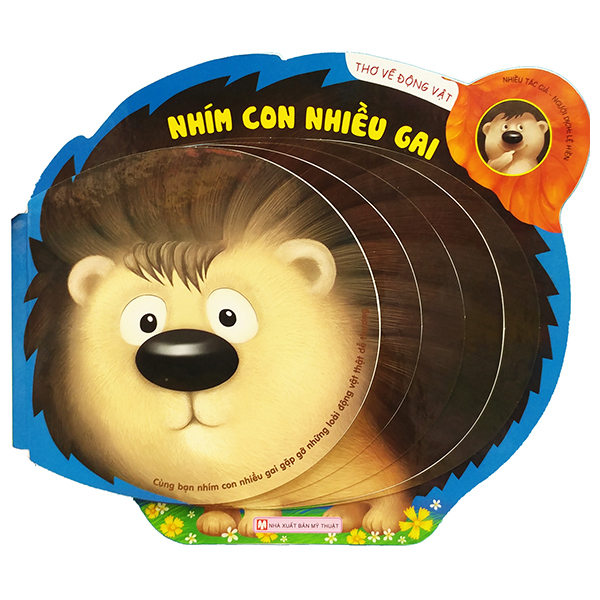 Bộ Sách Thơ Về Động Vật - Cá Hề Sặc Sỡ + Cô Cừu Mũm Mĩm + Chị Ong Chăm Chỉ + Nhím Con Nhiều Gai (Bộ 4 Cuốn) - Ảnh 4