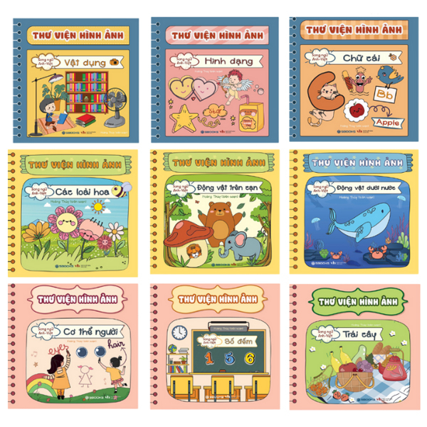 Bo Sach Thu Vien Hinh Anh (Bo 9 Cuon)