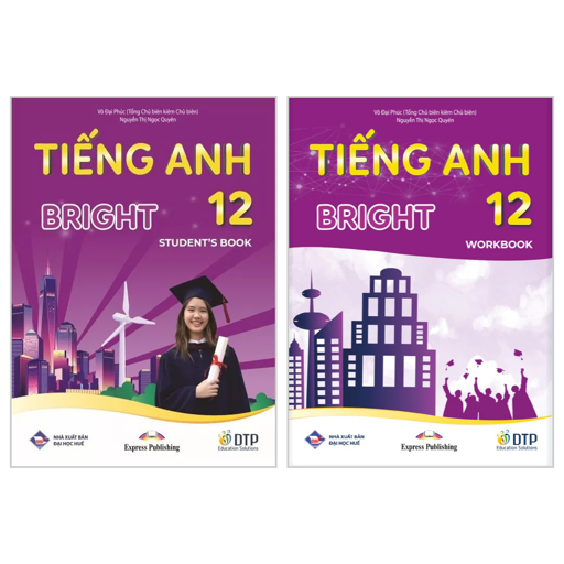 Bo Sach Tieng Anh 12 - Bright - Student's Book + Workbook (Bo 2 Cuon)