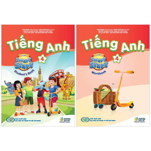 Bo Sach Tieng Anh 4 - I-Learn Smart Start - Student's Book + Workbook (Bo 2 Cuon)