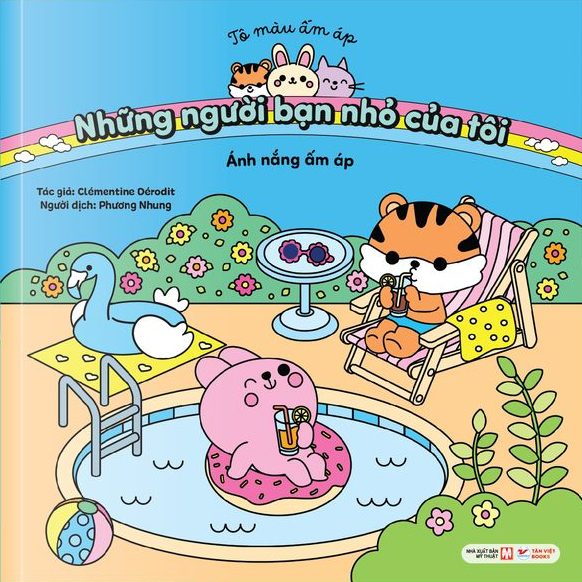 Bộ Sách Tô Màu Ấm Áp - Những Người Bạn Nhỏ Của Tôi (Bộ 4 cuốn) - Ảnh 4