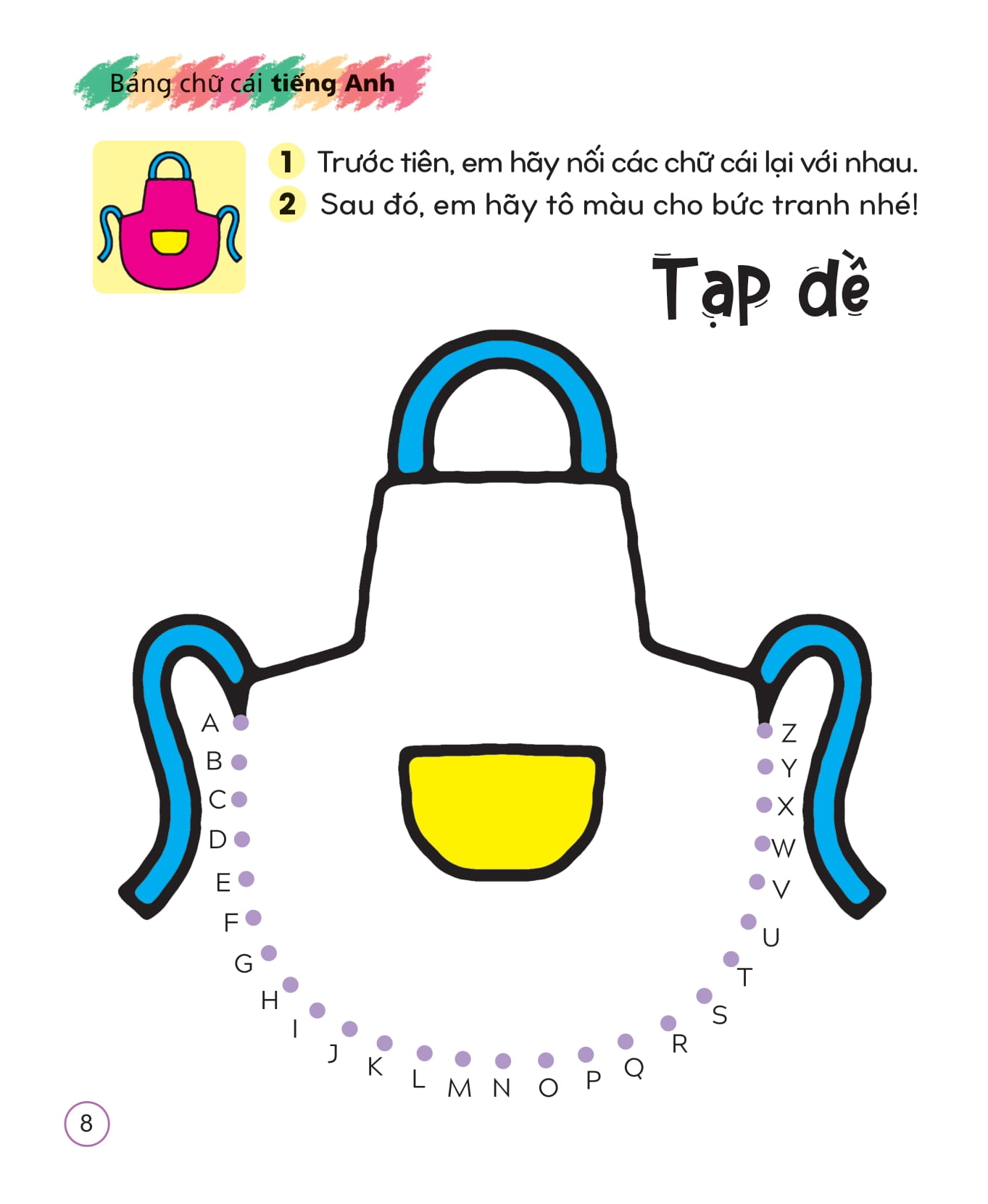 Bộ Sách Tô Màu Sáng Tạo - Bé Học Chữ Cái Và Con Số (Túi 5 Tập) - Ảnh 11