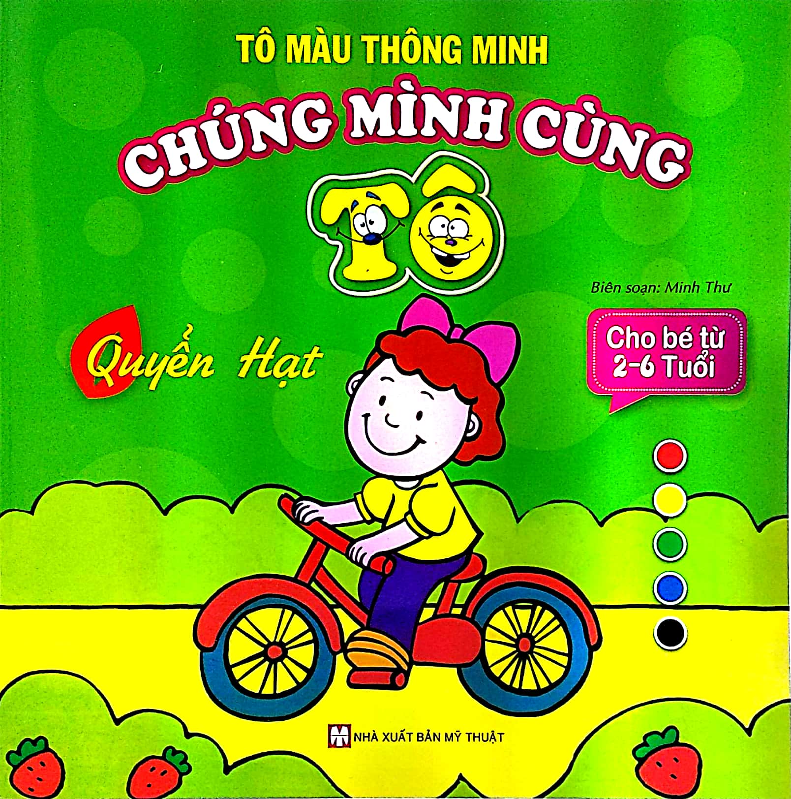 bộ sách tô màu thông minh - chúng mình cùng tô (bộ 4 cuốn) (tái bản) - Ảnh 2