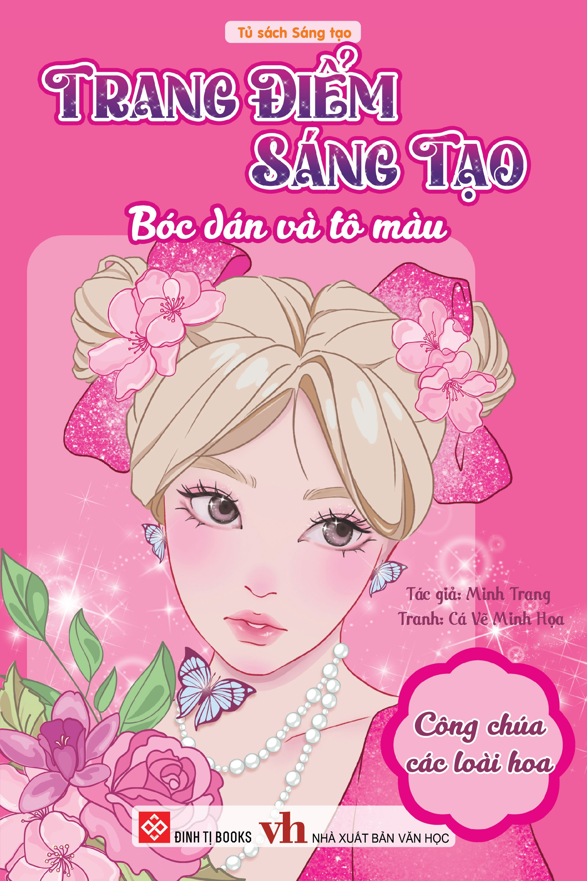 Bộ Sách Trang Điểm Sáng Tạo - Bóc Dán Và Tô Màu (Bộ 5 Cuốn) - Ảnh 4