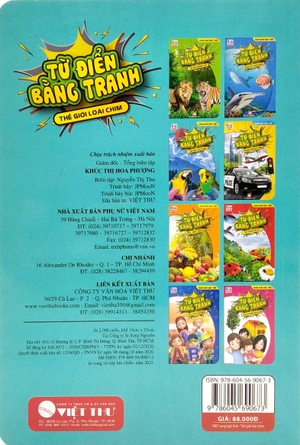 bộ sách trọn bộ từ điển bằng tranh - song ngữ anh việt (bộ 6 cuốn) - Ảnh 5