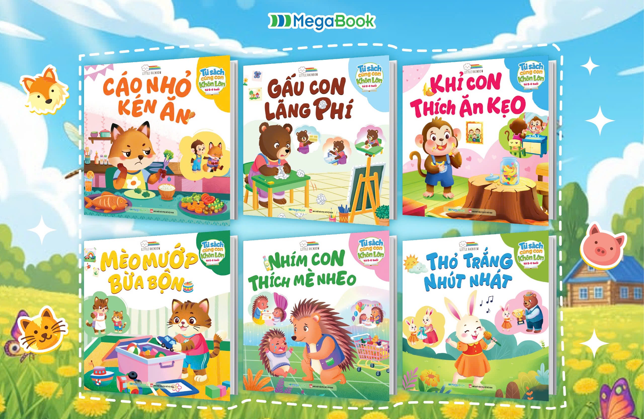 Bộ Sách Tủ Sách Cùng Con Khôn Lớn Từ 2-6 Tuổi (Bộ 6 Cuốn) - Ảnh 11