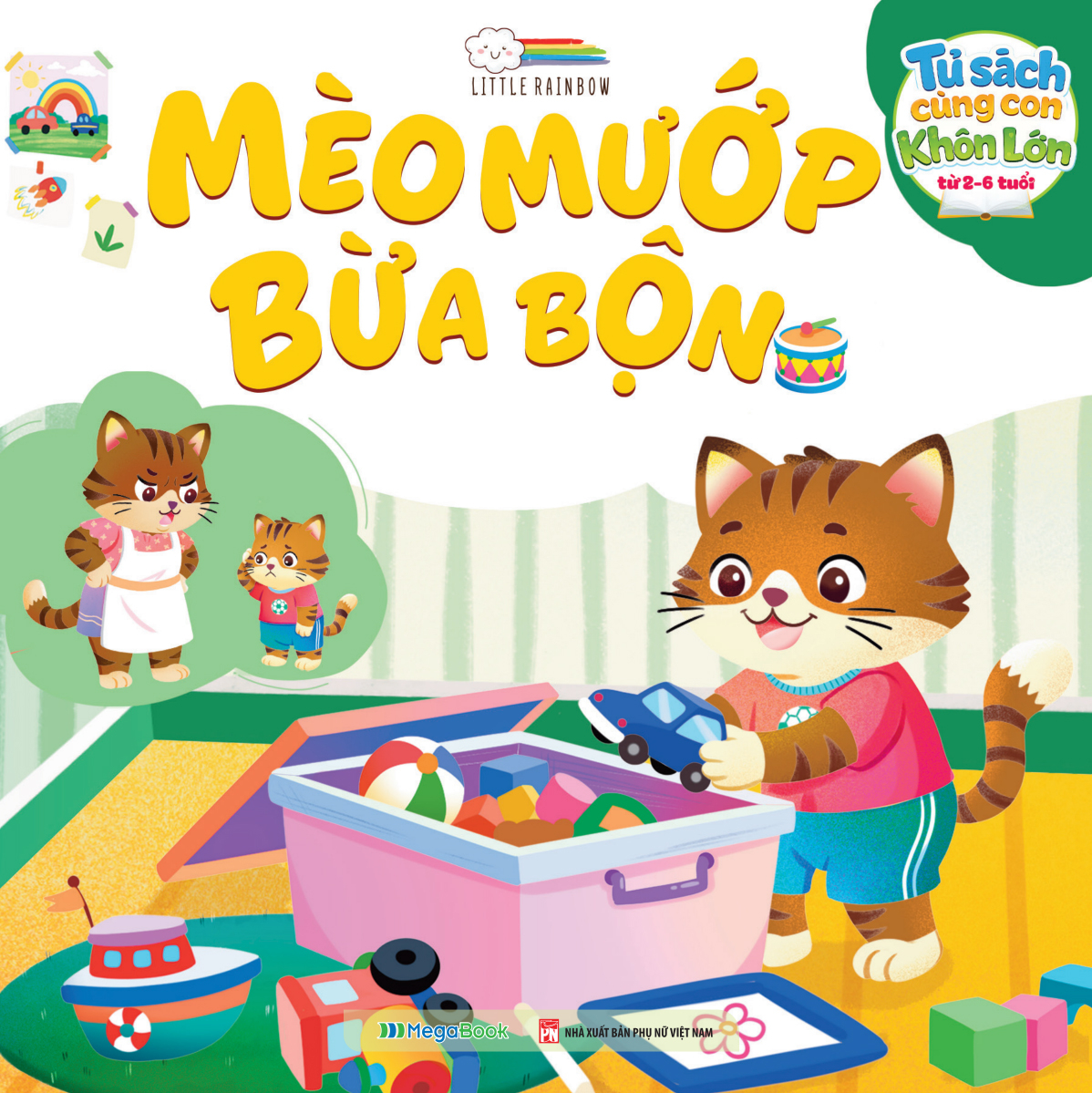 Bộ Sách Tủ Sách Cùng Con Khôn Lớn Từ 2-6 Tuổi (Bộ 6 Cuốn) - Ảnh 5