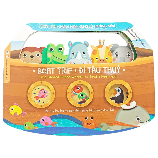bộ sách tương tác let's go - chúng mình cùng lên đường nào: đi tàu hỏa + bến xe buýt + nông trại vui vẻ + đi tàu thủy (bộ 4 cuốn) - Ảnh 4