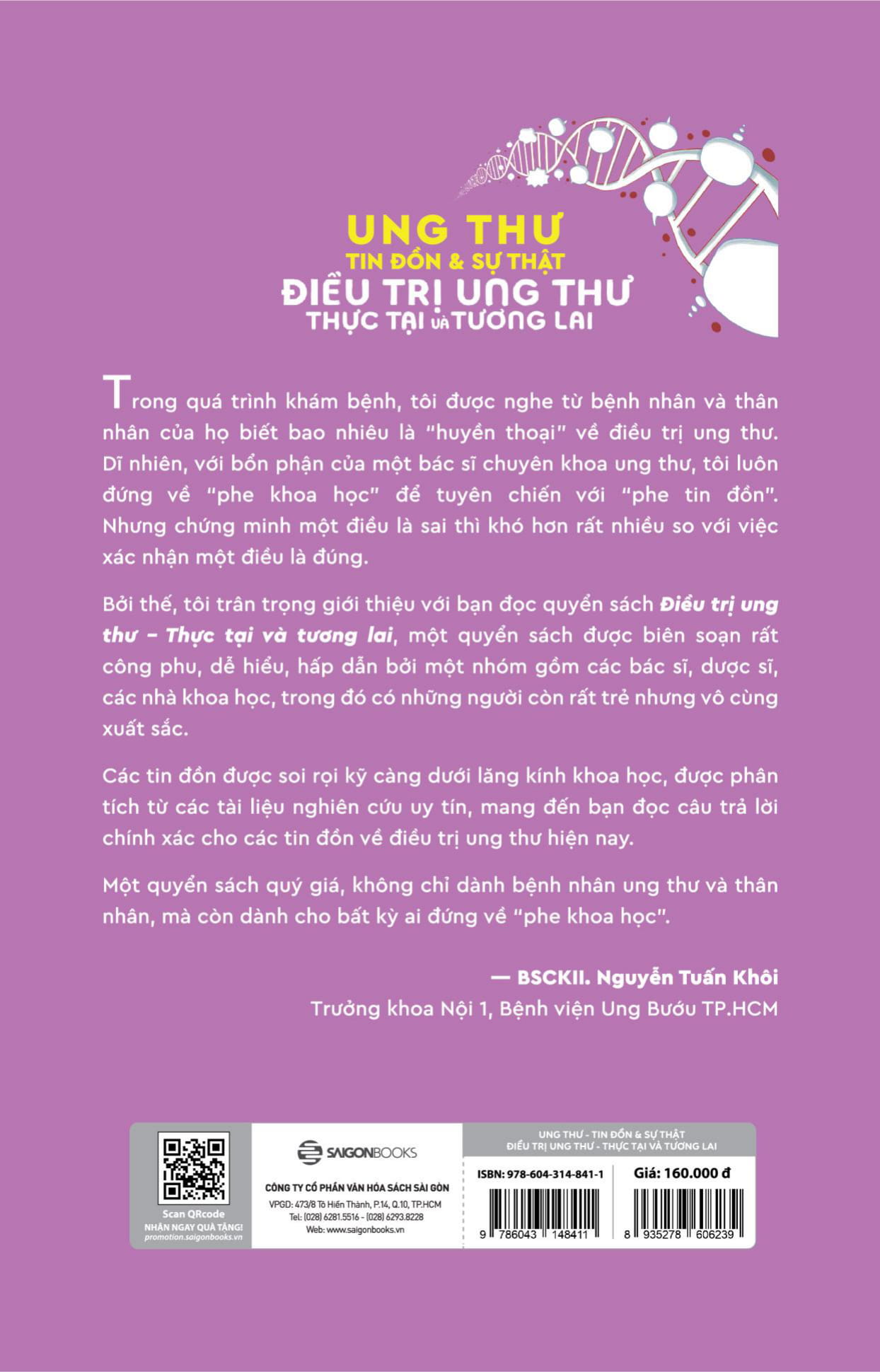 bộ sách ung thư - tin đồn và sự thật (bộ 2 cuốn) - Ảnh 8
