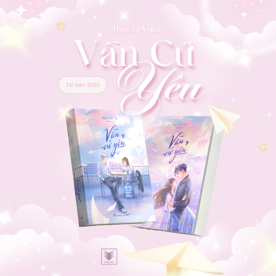 bộ sách vẫn cứ yêu - tập 1 + tập 2 (bộ 2 tập) (tái bản 2025) - bản đặc biệt - tặng kèm 6 trang phụ bản + 2 bookmark + 1 postcard “viên mãn” có chữ ký in của tác giả + standee “quả cầu tuyết” + 1 postcard zigzag “lịch ngày yêu” - Ảnh 12