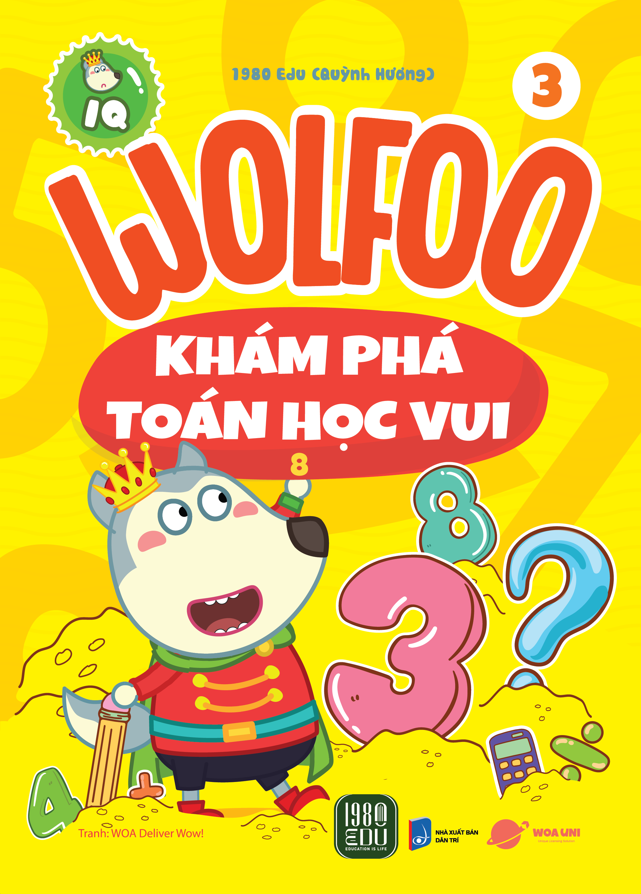bộ sách wolfoo khám phá toán học vui - tập 1-4 (bộ 4 cuốn) - Ảnh 4