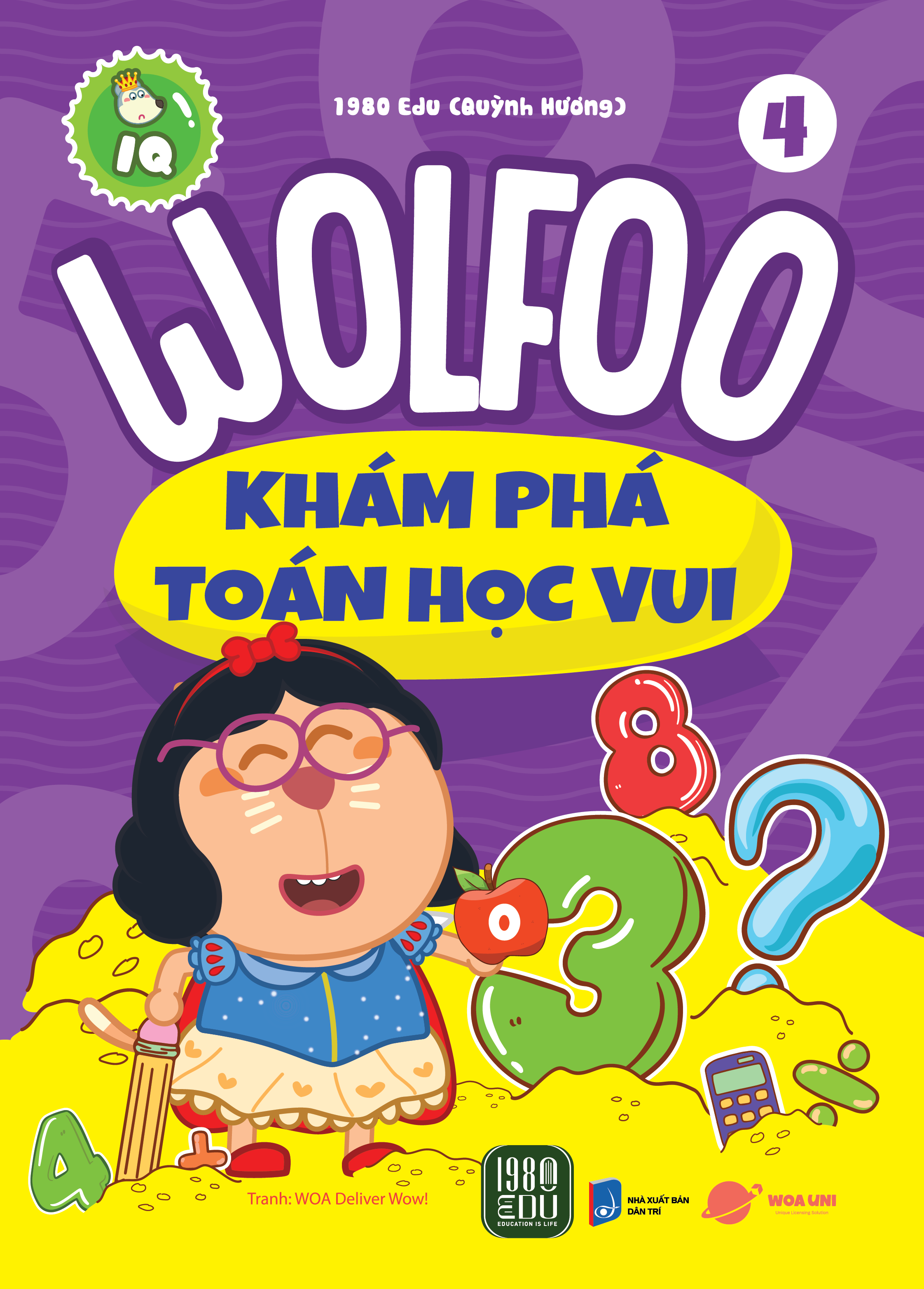bộ sách wolfoo khám phá toán học vui - tập 1-4 (bộ 4 cuốn) - Ảnh 5