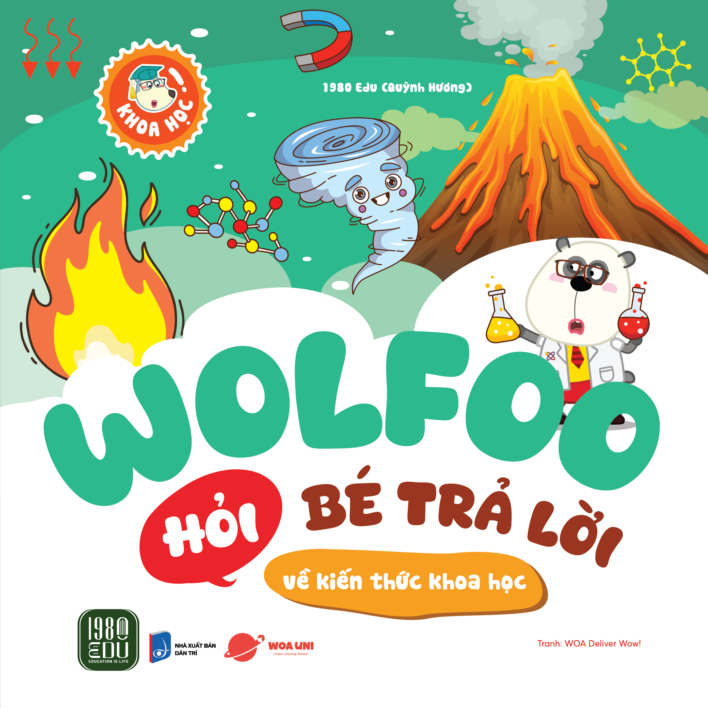 bộ sách wolfoo khoa học - wolfoo hỏi bé trả lời (bộ 6 cuốn) - Ảnh 5