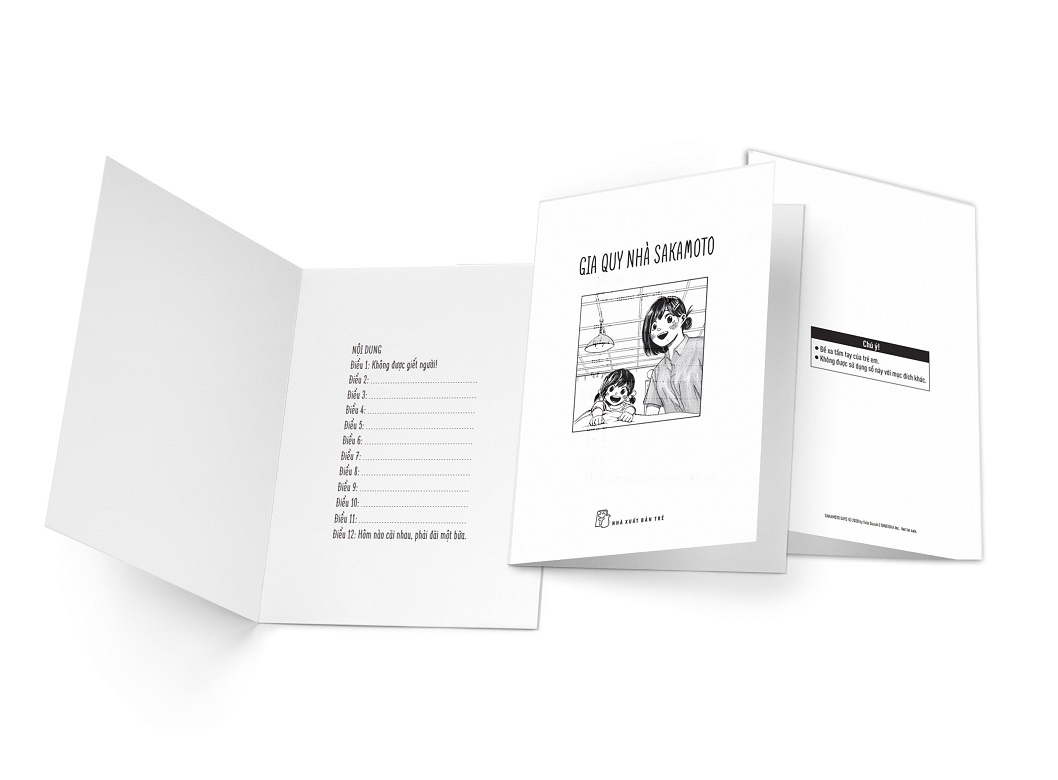 Bộ Sakamoto Days - Tập 1 - Sát Thủ Huyền Thoại - Tặng Kèm 2 Bìa Rời + 1 Thiệp Giấy Sổ Gia Quy Nhà Sakamoto - Ảnh 5