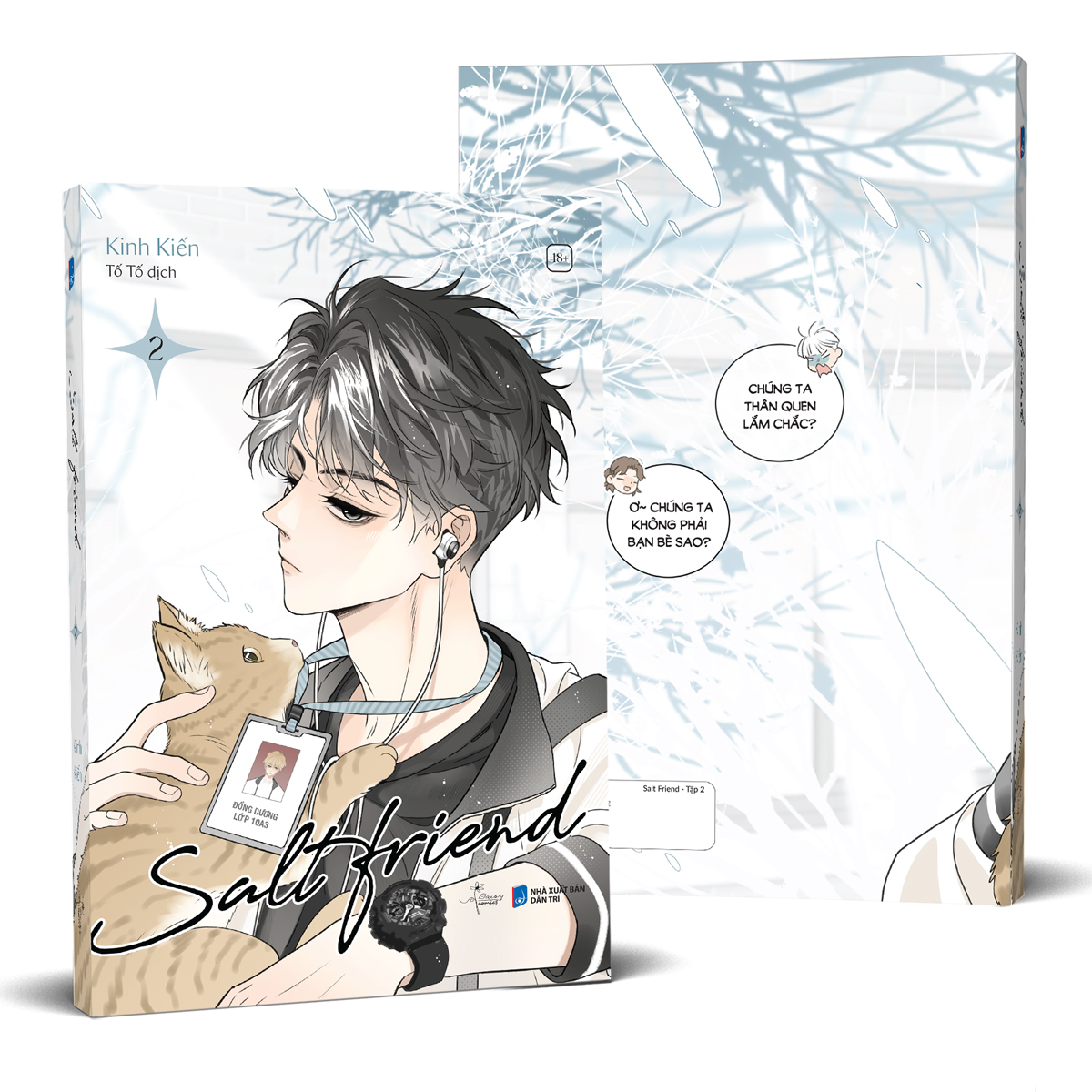 bộ salt friend - tập 2 - tặng kèm 2 bookmark bế - Ảnh 2