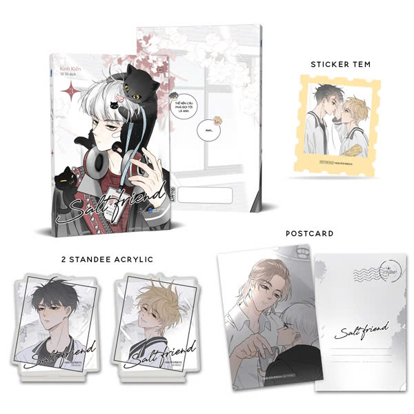 Bo
Salt Friend - Tap 3 - Ban Dac Biet - Tang Kem 1 Postcard Boi Cung + 1 Sticker Tem + 2 Standee Acrylic