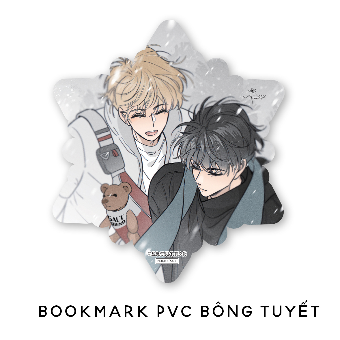 Bộ Salt Friend - Tập 4 - Bản Đặc Biệt - Tặng Kèm 1 Postcard Giấy Ngọc Trai + 1 Bookmark PVC Bế Hình Bông Tuyết + 2 Thẻ Học Sinh Tiêu Chân-Đồng Dương + 1 Khung Đựng Card Acrylic - Ảnh 5
