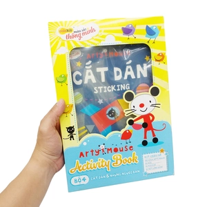 bộ sản phẩm cắt dán và những người bạn - arty mouse sticking and friends - colokit kit-c020/ar - Ảnh 18