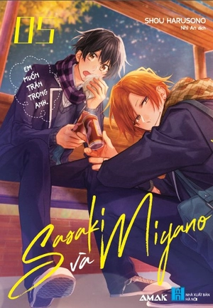 bộ sasaki và miyano - tập 5 - tặng kèm bookmark + postcard 2 mặt + lót ly - Ảnh 2
