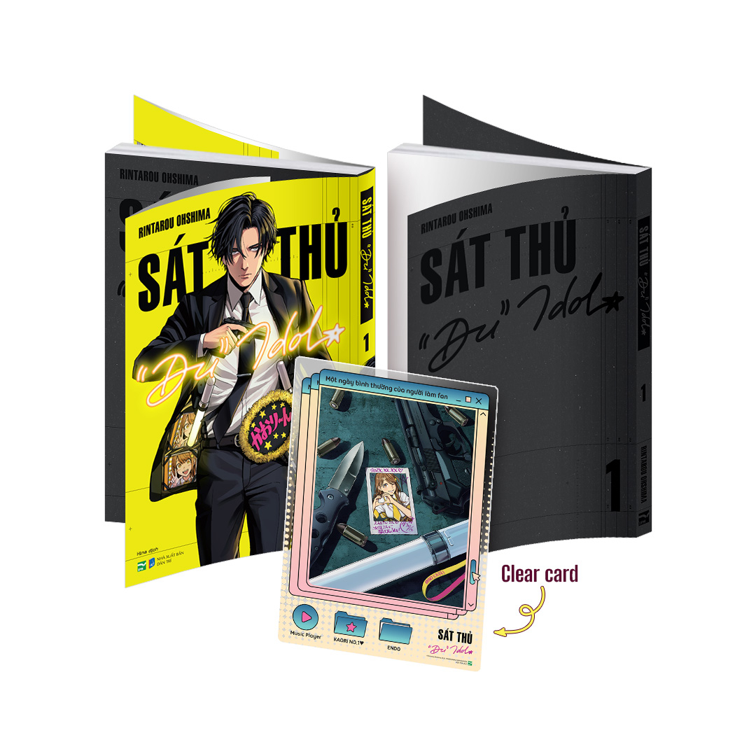 Bộ Sát Thủ “Đu” Idol - Tập 1 - Bản Sưu Tầm - Tặng Kèm Clear Card + Shikishi + Keyring + Set 2 Photocard - Ảnh 3