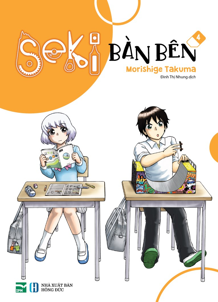 bộ seki bàn bên - tập 4 - tặng kèm clear card - Ảnh 2