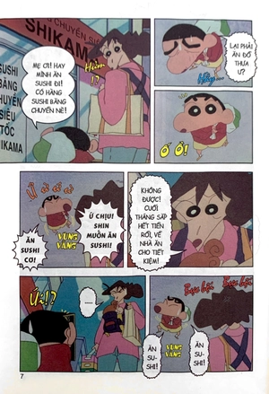 bộ shin - cậu bé bút chì - phiên bản hoạt hình màu - tập 20 (tái bản 2019) - Ảnh 7
