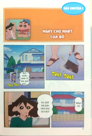 bộ shin - cậu bé bút chì - phiên bản hoạt hình màu - tập 35 (tái bản 2019) - Ảnh 3
