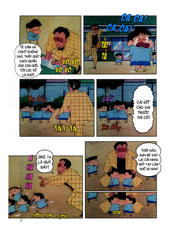 bộ shin - cậu bé bút chì - phiên bản hoạt hình màu - tập 36 - người bạn chính nghĩa- siêu nhân hiệu trưởng! (tái bản 2023) - Ảnh 3