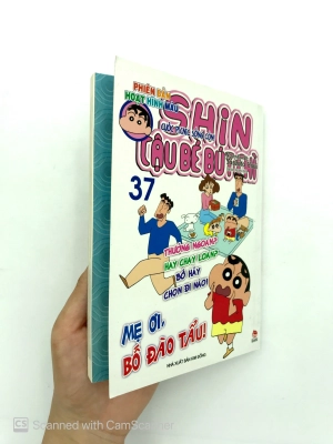 bộ shin - cậu bé bút chì - phiên bản hoạt hình màu - tập 37 (tái bản 2019) - Ảnh 12